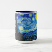 Cool Starry Night Vincent Van Gogh Gemälde Tasse (Zentrum)