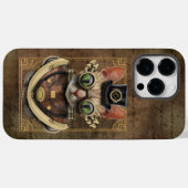 Cool Steampunk Orange Tabby Cat Case-Mate iPhone Hülle (Rückseite (Horizontal))