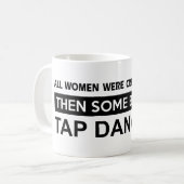 Cool stechen Sie Tanzenentwürfe an Kaffeetasse (Vorderseite Links)