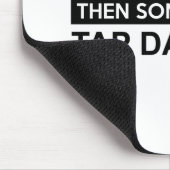 Cool stechen Sie Tanzenentwürfe an Mousepad (Ecke)