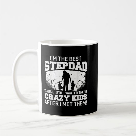 Cool Stepdad für Männer Vater Step Vater Parenthot Kaffeetasse (Links)