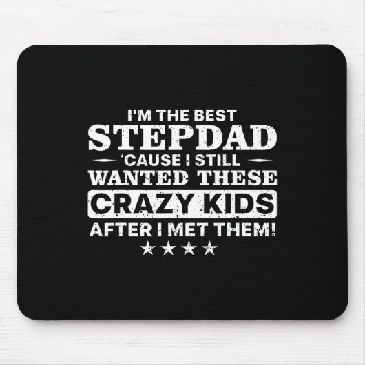 Cool Stepdad für Männer Vater Step Vater Parenthot Mousepad (Vorne)