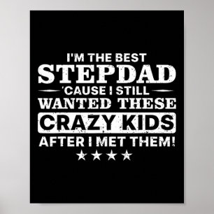 Cool Stepdad für Männer Vater Step Vater Parenthot Poster