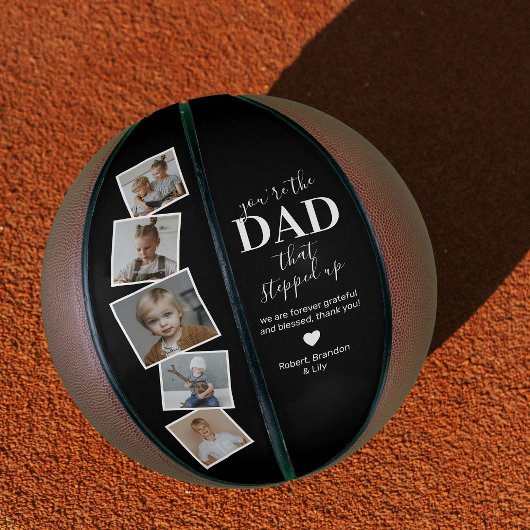 Cool Stepdad Vatertag Foto Basketball