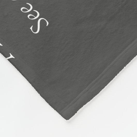 Cool Stepfather, Stepdad Definition Modernes Grau Fleecedecke (Ecke)