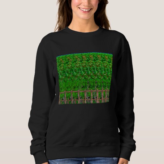 Cool Stereogram The Hidden Illustration Graphic Sweatshirt (Vorderseite)