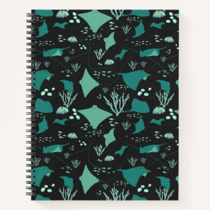 Cool Stingray Reef Diving Notizblock