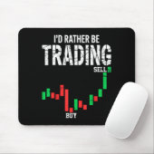 Cool Stock Market Men Women Stock Trader Day Tradi Mousepad (Mit Mouse)