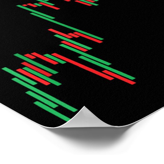 Cool Stock Trading Art For Men Women Day Trader St Poster (Ecke)