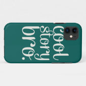 Cool Story Bro Green Case-Mate iPhone Hülle (Rückseite (Horizontal))