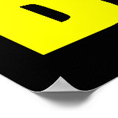 Cool Story Bro in Neon Style Farben Poster (Ecke)