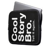 Cool Story Bro Laptopschutzhülle (Vorderseite Links)