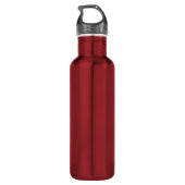 Cool Story Bro Maroon Trinkflasche (Rückseite)