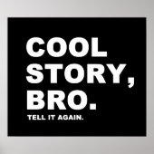 Cool Story Bro Poster (Vorne)