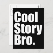 Cool Story Bro. Postkarte (Vorne/Hinten)
