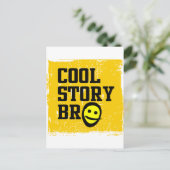 Cool Story Bro Postkarte (Stehend Vorderseite)