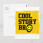 Cool Story Bro Postkarte (Vorne/Hinten)