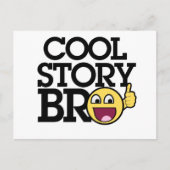 Cool story Bro Postkarte (Vorderseite)