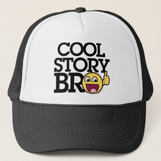 Cool story Bro Truckerkappe (Vorderseite)