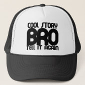 Cool story bro truckerkappe (Vorderseite)