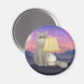 Cool Story Cat Magnet (Vorderseite/Rückseite)