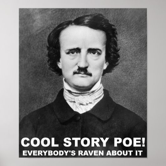 Cool Story Poe Funny Poster (Vorne)