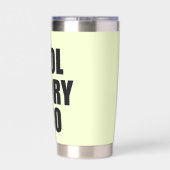 Cool Story Pro Funny Author Slogan Thermobecher (Rückseite)