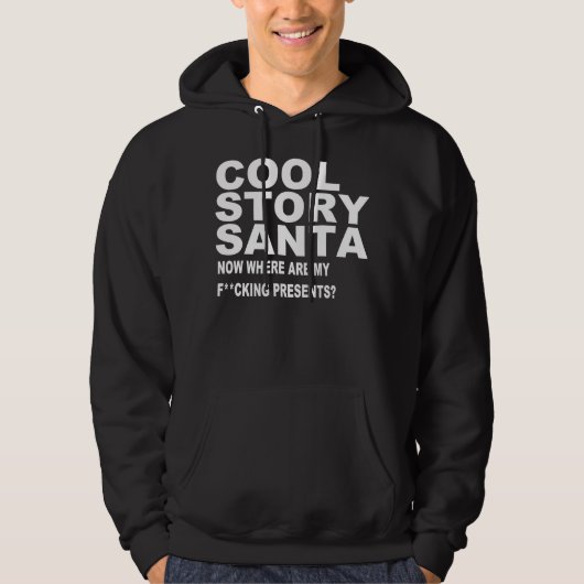 COOL STORY SANTA HOODIE (Vorderseite)