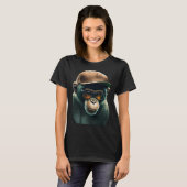 Cool Street Wear Chimp T-Shirt (Vorne ganz)
