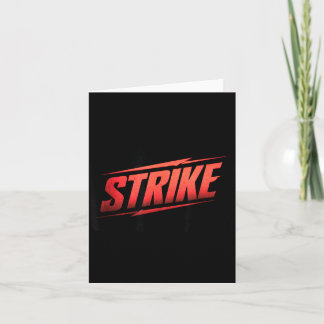 Cool Strike Kostüm Karte