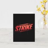 Cool Strike Kostüm Karte (Gelbe Blume)