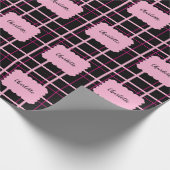 Cool Striped Pattern Geschenkpapier (Ecke)