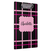 Cool Striped Pattern Klemmbrett (Rechts)