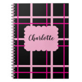 Cool Striped Pattern Notizblock (Vorderseite)