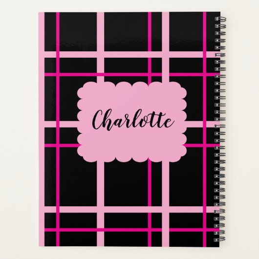 Cool Striped Pattern Planer (Rückseite)