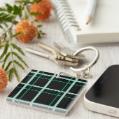 Cool Striped Pattern Schlüsselanhänger (Vorderseite rechts)