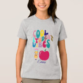 COOL STUDENT VIBES BACK TO SCHOOL KIDS TSHIRT (Vorderseite)