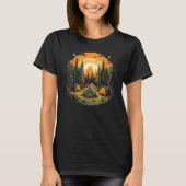 Cool summery Camp with Firends for new Adventures T-Shirt (Vorderseite)