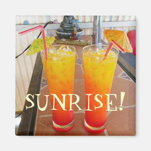 Cool Sunrise Magnet! Magnet (Vorne)