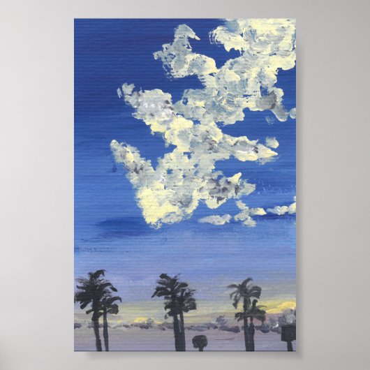 Cool-Sunset-Druckwertplakat Poster (Vorne)