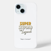 Cool Super Step Dad the Legend Phone Case Dad Gift (Rückseite)
