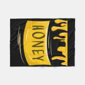 Cool Sweet Honeypot Fun Lazy Diy Halloween Kostüm Fleecedecke (Vorderseite (Horizontal))