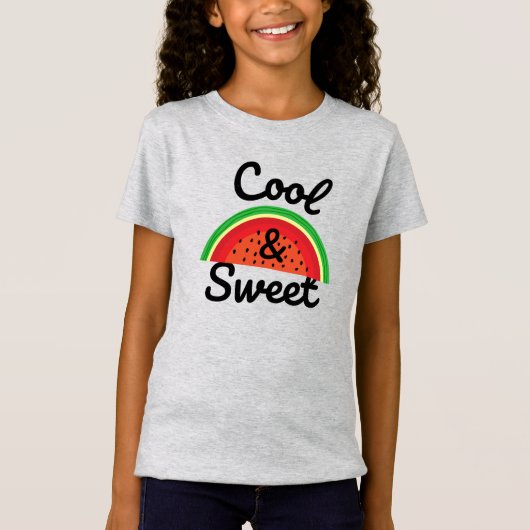 Cool & Sweet Watermelon T - Shirt (Vorderseite)