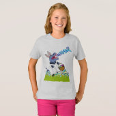 Cool T Rex Osterkorb Dinosaur Kinder Shirt Geschen (Vorne ganz)