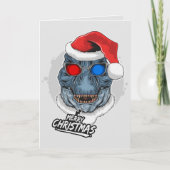 Cool T-Rex Weihnachten (Vorderseite)