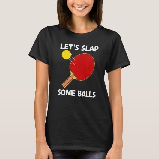 Cool Table Tennis For Men Women Ping Pong Sport Pl T-Shirt (Vorderseite)