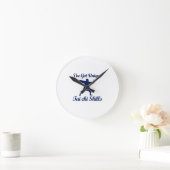 cool tai chi  designs runde wanduhr (Zuhause)