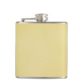 Cool Tan Grainy Look Flachmann (Vorderseite)