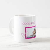 Cool Tante Beste Tante Neue Tante Foto Custom Kaffeetasse (Vorderseite Links)