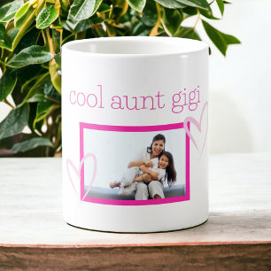 Cool Tante Beste Tante Neue Tante Foto Custom Kaffeetasse